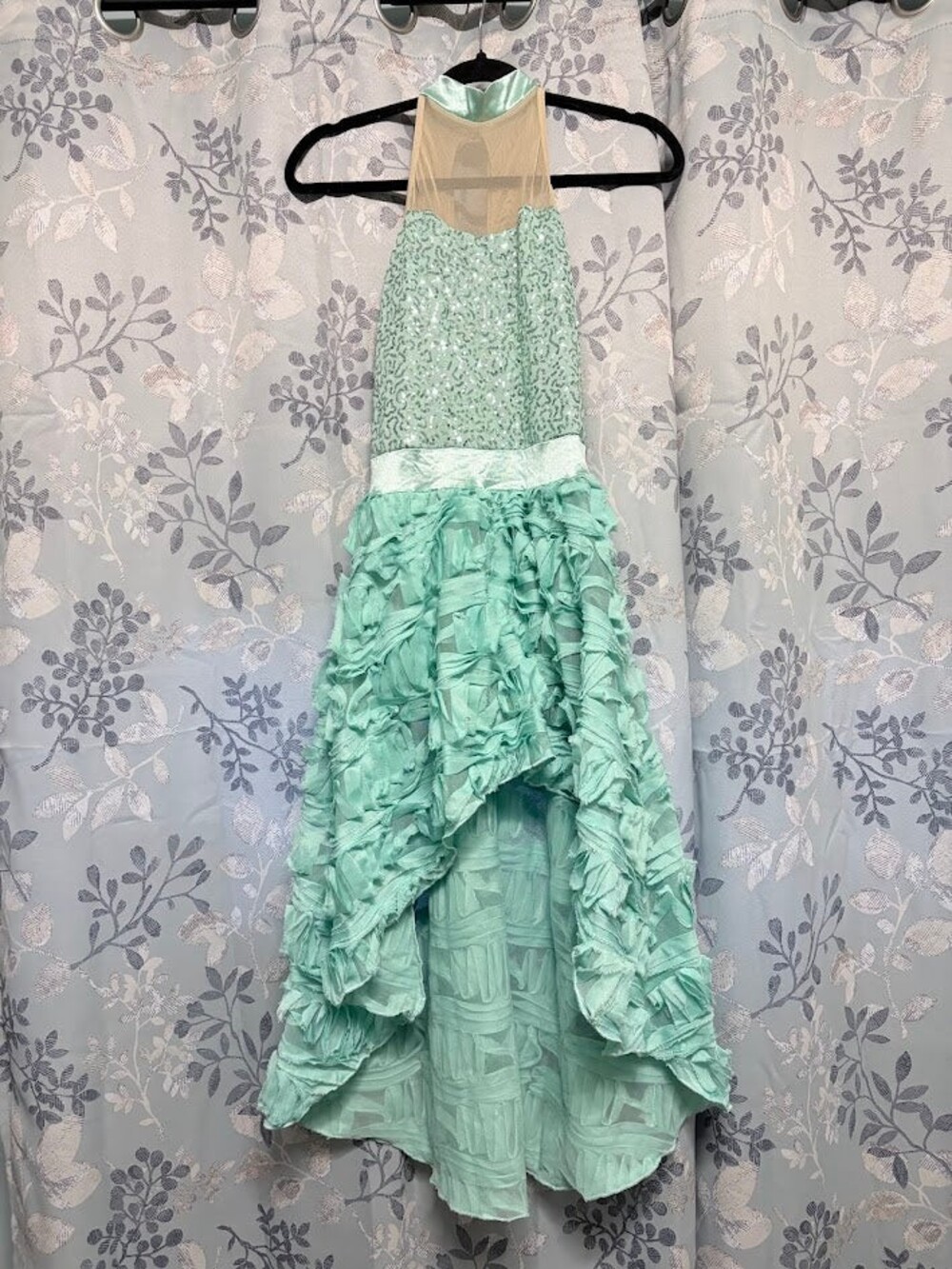 Dance Costume - Adult Medium - Mint Green one piece